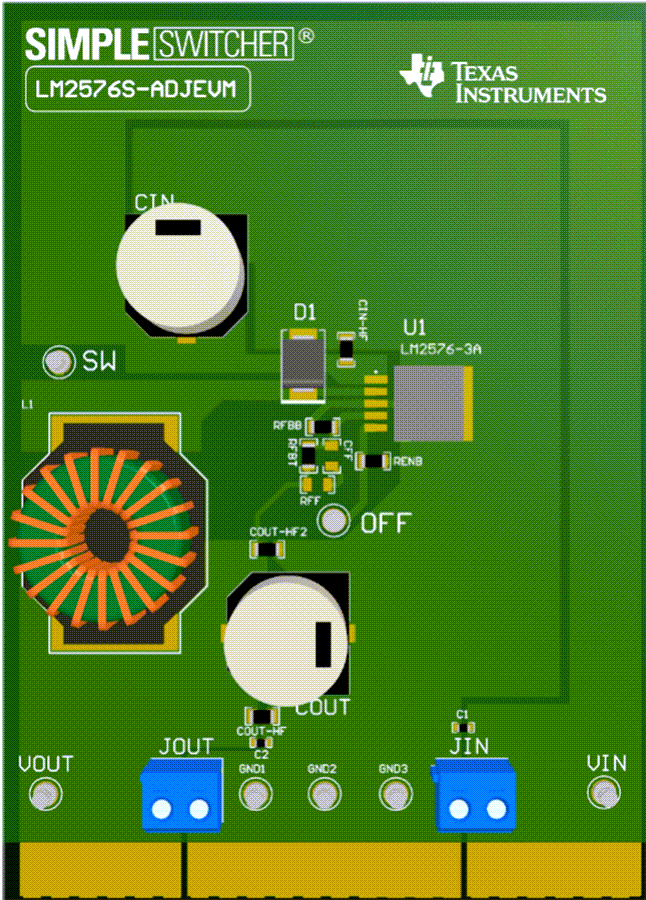 LM2576S-ADJEVM Evaluation Module (EVM) - TI | Mouser