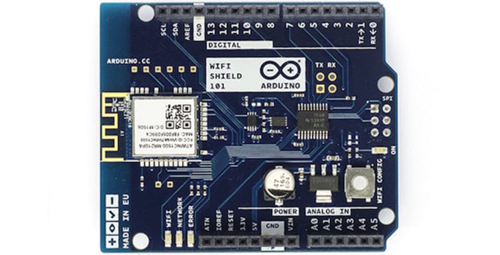 WiFi Shield 101 - Arduino | Mouser - Inactive