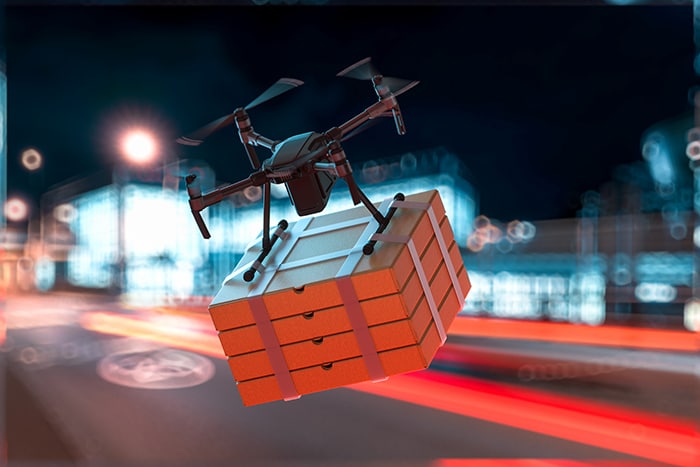 Drones logistica online